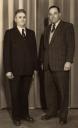 Deux élus municipaux en 1955
