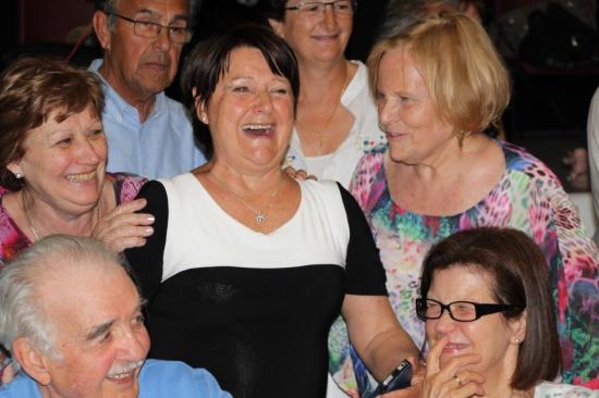Amicale 2015 Maria annimatrice d'un soir en pleine forme