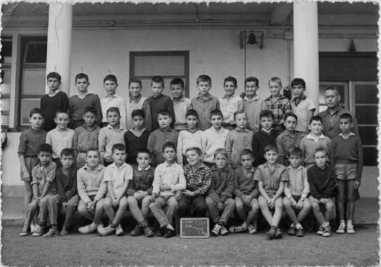 Garcons Ecole du stade 1961-62 C.M.2
