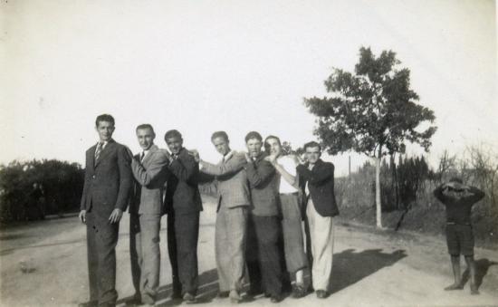 1940.Au retour de la Chasse à FDL.