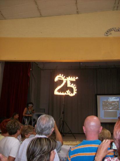 Les 25 ans de l'association