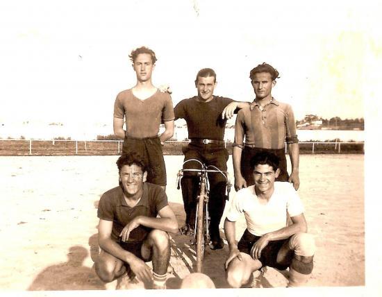 1936 Juniors USFE au stade municipal.