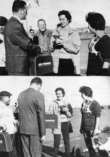 Karting aux "DUNES" en 1960.