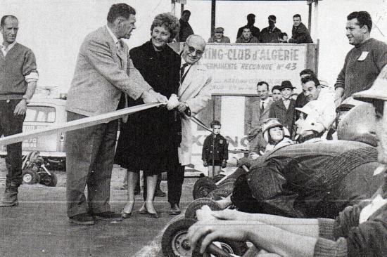 Karting aux "DUNES" en 1960.
