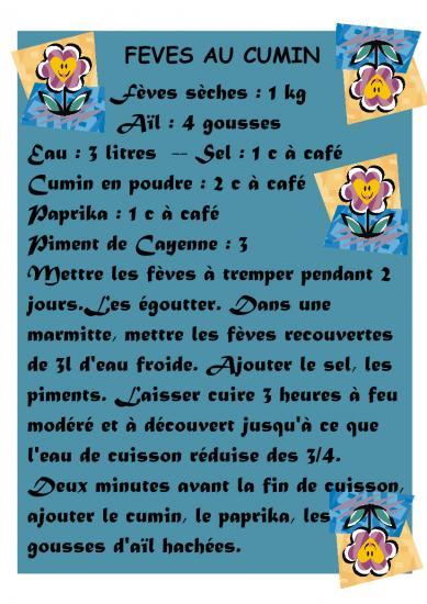 Une petite "recette" bien de chez nous.