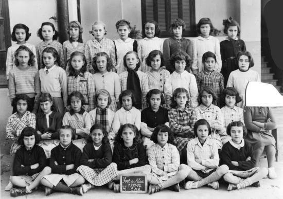 Filles 1951-52 C.M. 1